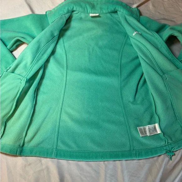 Columbia Seafoam Green Fleece Jacket - Picture 10 of 11